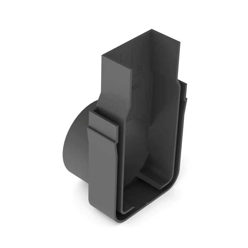 ACO slimline eindstuk | met uitloop 50 mm