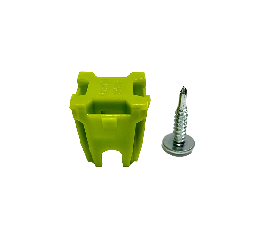 Drainbase montagedop | Groen incl schroeven