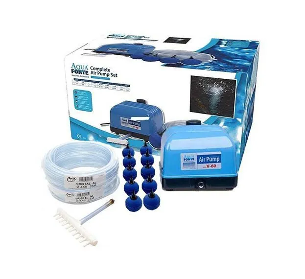 AquaForte Hi-Flow luchtpompset V-10 - 10 W