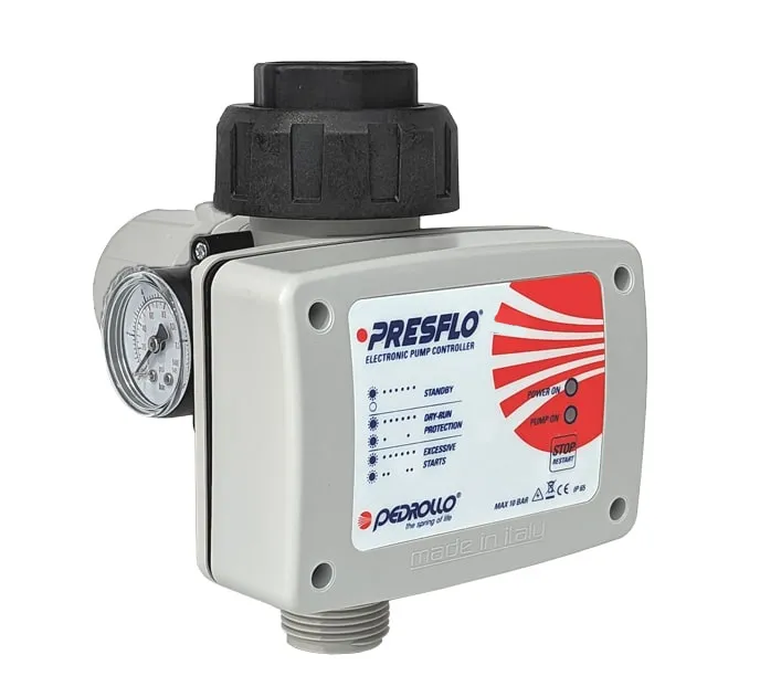 Pedrollo Presflo PF1215 - 2 pk / 1,5 kW | met manometer