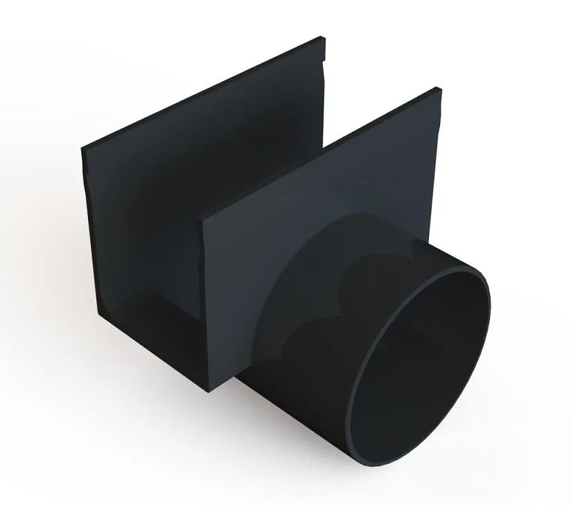 ACO slimline zijuitloop | uitloop 80 mm