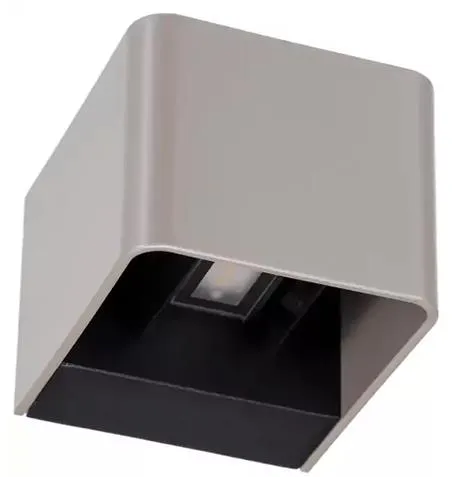 Suslight Sus Square Champagne LED wandlamp 24V