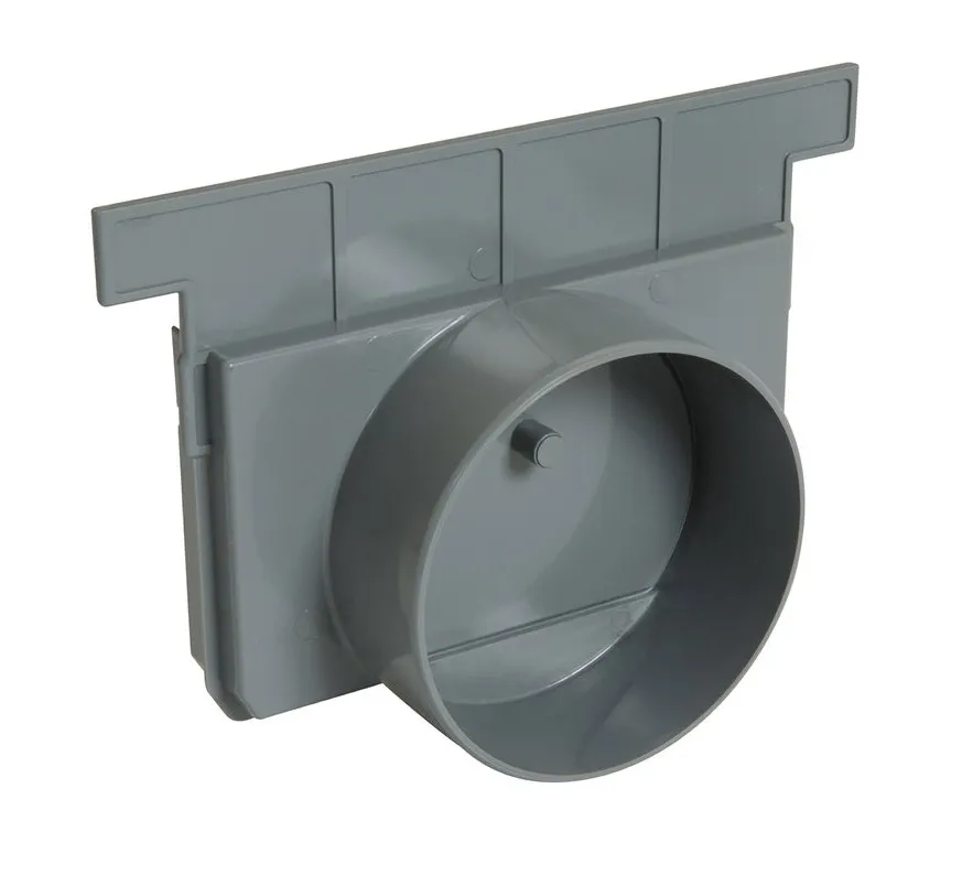 Nicoll eindkap Connecto 200 | 125 mm uitloop Nicoll eindkap Connecto 200 | 125 mm uitloop