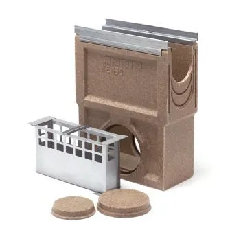 Anrin slibvangput voor lijngoot KE-150 zonder rooster inclusief emmer, 50 cm Anrin slibvangput voor lijngoot KE-150 zonder rooster inclusief emmer, 50 cm