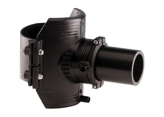 GF ELGEF elektrolas spie-eindzadel 250 / 63 mm | PE hulpstuk
