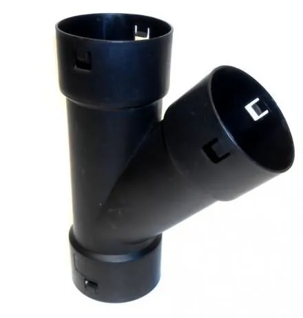 Drainage T-stuk 160 mm (45 graden) Drainage T-stuk 160 mm (45 graden)