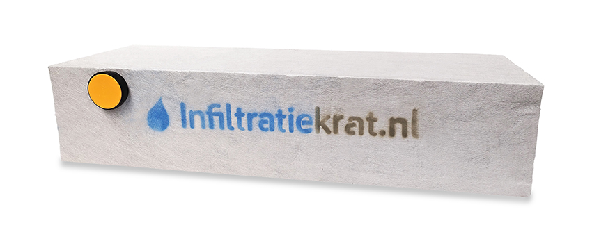 Infiltratiekrat 400 liter zwaar - 180 x 60 x 40 cm | 2 x 125 mm, ITK