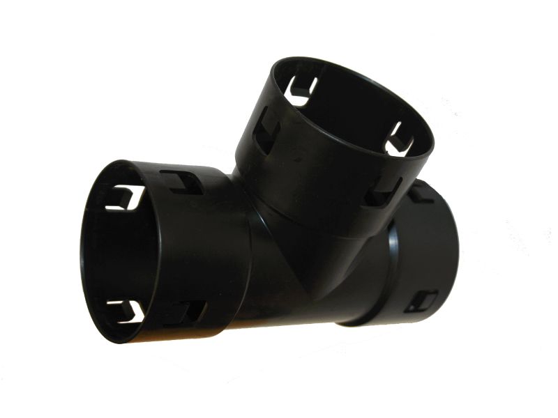 Drainage T-stuk 50 mm (90 graden)