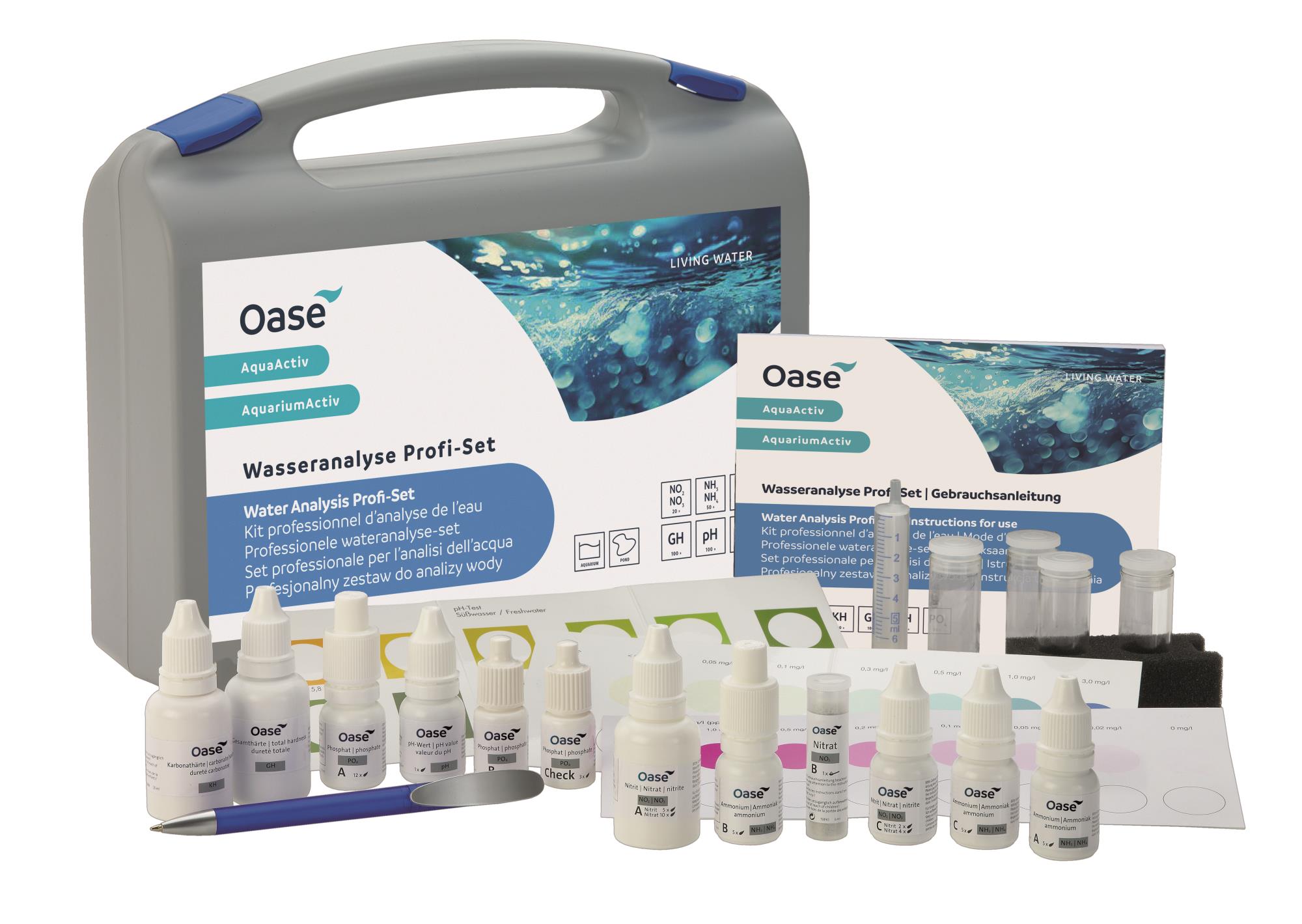 Oase AquaActiv wateranalyse Profi-set