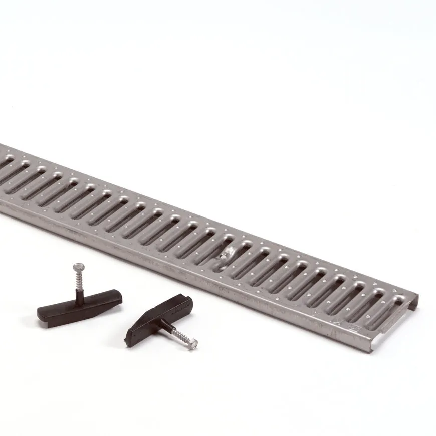 Anrin sleufrooster gegalvaniseerd type KE-100 met TwistLock Klasse A L = 50 cm