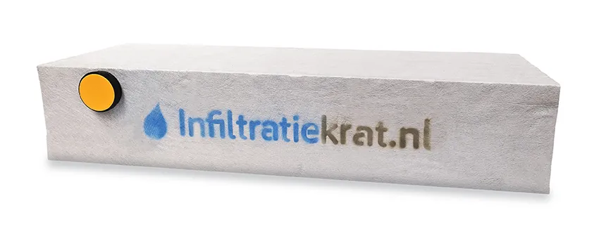 Infiltratiekrat 700 liter standaard - 180 x 60 x 60 cm | 2 x 125 mm, ITK Infiltratiekrat 700 liter standaard - 180 x 60 x 60 cm | 2 x 125 mm, ITK