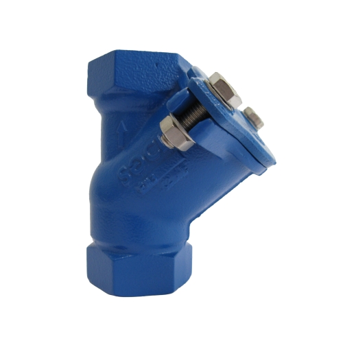 Balkeerklep van gietijzer met NBR beklede bal 1 1/4’’ binnendraad