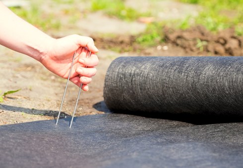 RootBarrier gronddoek zwart 100-120 g/m2 B = 100 cm L = 25 m