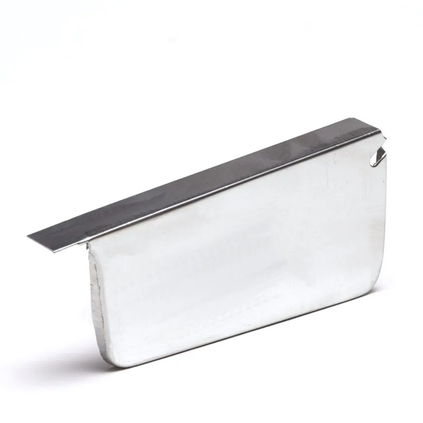 Zinken bakgoot expansie eindstuk rechts B37, 162 mm, NTZ