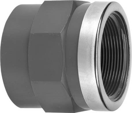 VDL PVC draadsok 40 mm x 1 1/4'' PN16 & ring