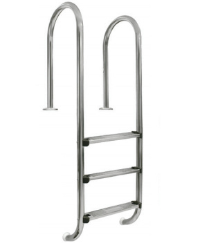 AstralPool Zwembadtrap recht RVS-304 - 3 treden ladder