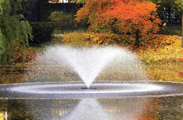 Otterbine Sunburst 100 drijvende fontein - beluchter 230V