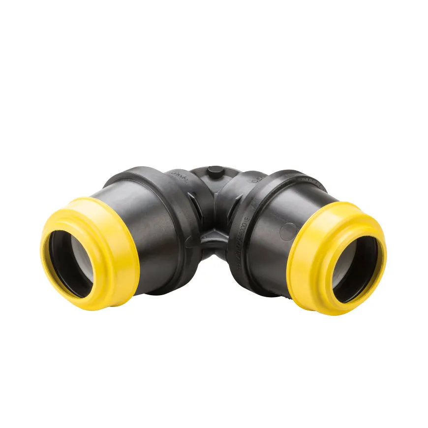 Hawle knie 90 graden GASTEC - 32 mm