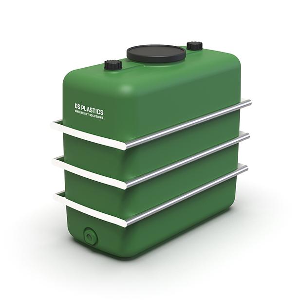 Regenwatertank bovengronds met staalbanden - 1100 liter