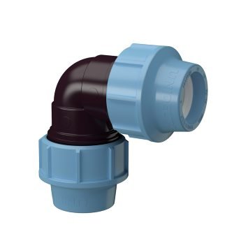 Unidelta PE knie 40 mm
