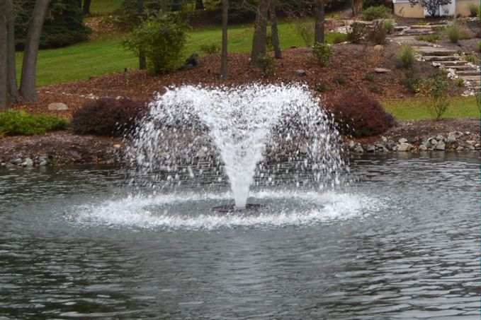 Otterbine Fractional drijvende fontein - beluchter 230V