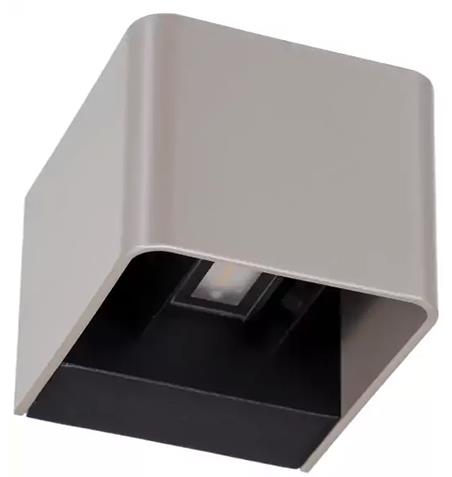 Suslight Sus Square Champagne LED wandlamp 230V