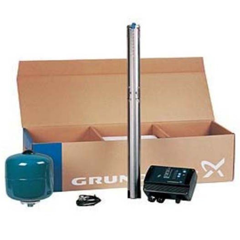 Grundfos Constant drukpakket met SQE 2-85 bronpomp incl. 90 m kabel