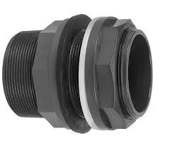 VDL PVC 25 mm x 1'' x 1'' tankdoorvoerkoppeling VDL PVC 25 mm x 1'' x 1'' tankdoorvoerkoppeling