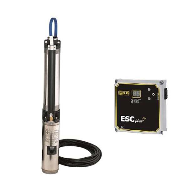 DAB S4 8/7 1,5HP KIT M230/50 4OL bronpomp set & DAB ESC Plus 3M