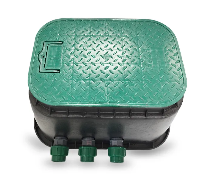 Kleppendoos compleet 3 zones | 25 mm aansluiting, 52 x 40 x 33 cm