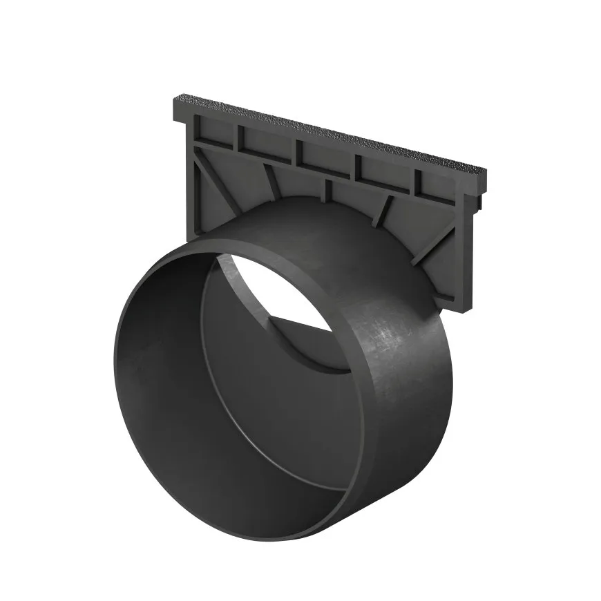 ACO Hexaline 2.0 eindstuk | met uitloop 110 mm ACO Hexaline 2.0 eindstuk | met uitloop 110 mm