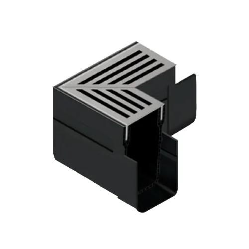 ACO slimline hoekstuk RVS | 15,9 x 6 x 10 cm