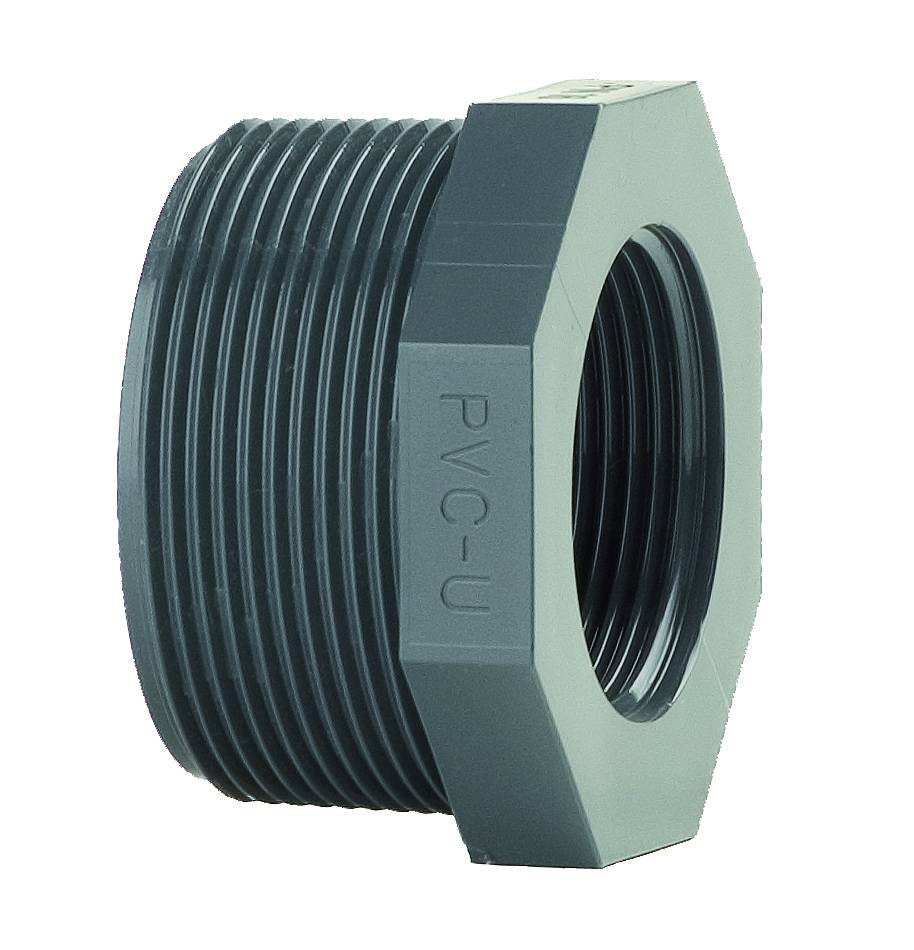 VDL PVC verloopring 1'' x 1/2'' PN16