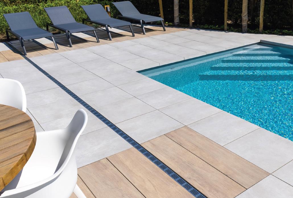 ACO slimline lijngoot zwart | 100 x 6 x 10 cm