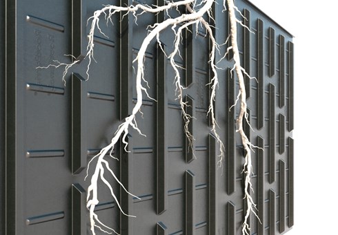RootBarrier RootPanels Rib wortelbegrenzing H = 57 cm L = 2,2 m