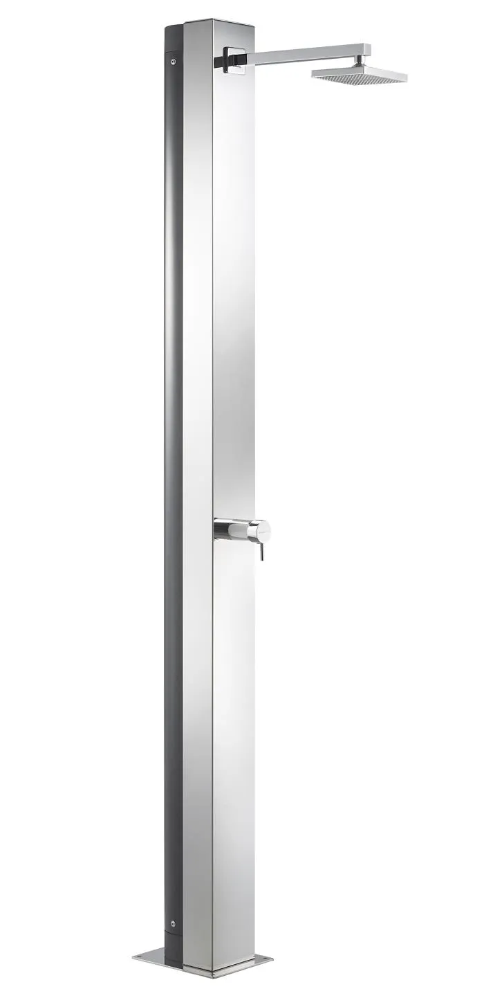 AstralPool Niagara solar buitendouche gepolijst RVS - warm/koud water AstralPool Niagara solar buitendouche gepolijst RVS - warm/koud water