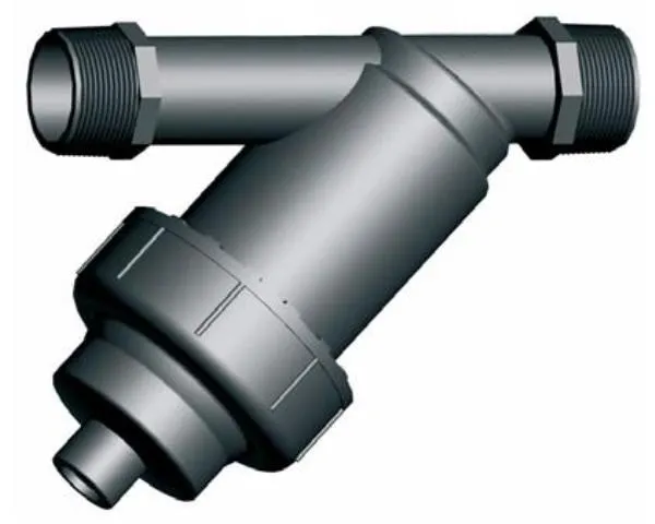 PP Y-filter 1 1/2" bu.dr. - max. 8 bar / 10 m³ | 120 micron