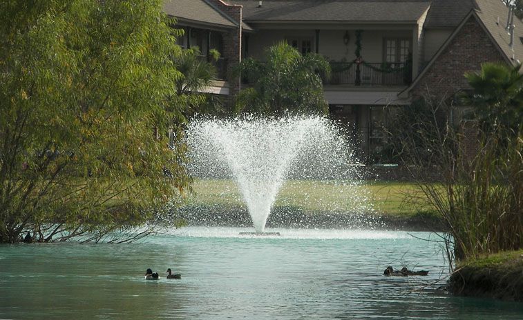 Otterbine Gemini 500 drijvende fontein - beluchter 400V