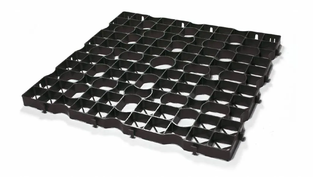 Grastegel zwart ECCOdal 80 x 80 x 4 cm | Grasplaat / Paddockplaat Grastegel zwart ECCOdal 80 x 80 x 4 cm | Grasplaat / Paddockplaat