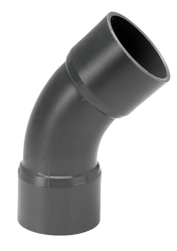 VDL PVC bocht 45 graden 40 mm PN10 - (handgevormd)