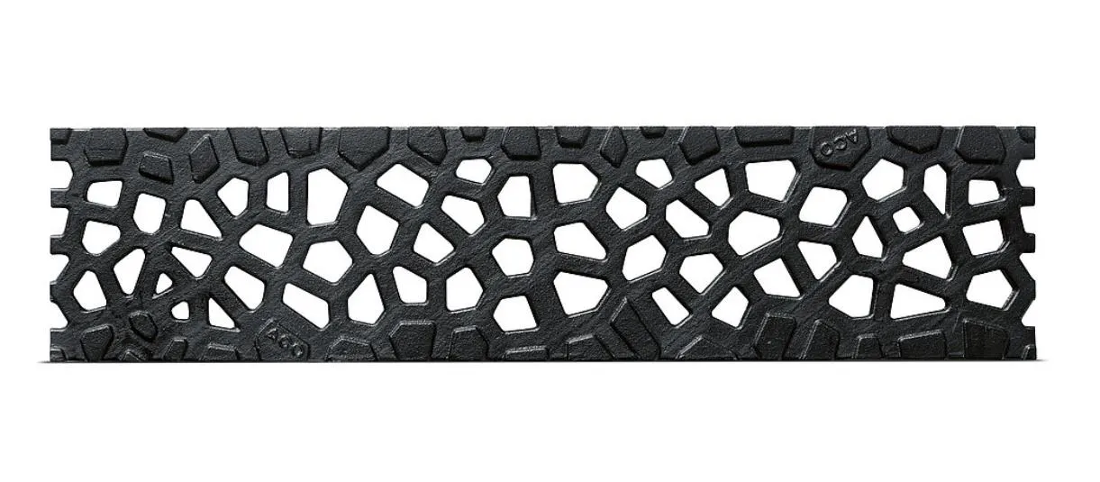 ACO Hexaline 2.0 voronoï standaard rooster gietijzer | 50 cm ACO Hexaline 2.0 voronoï standaard rooster gietijzer | 50 cm