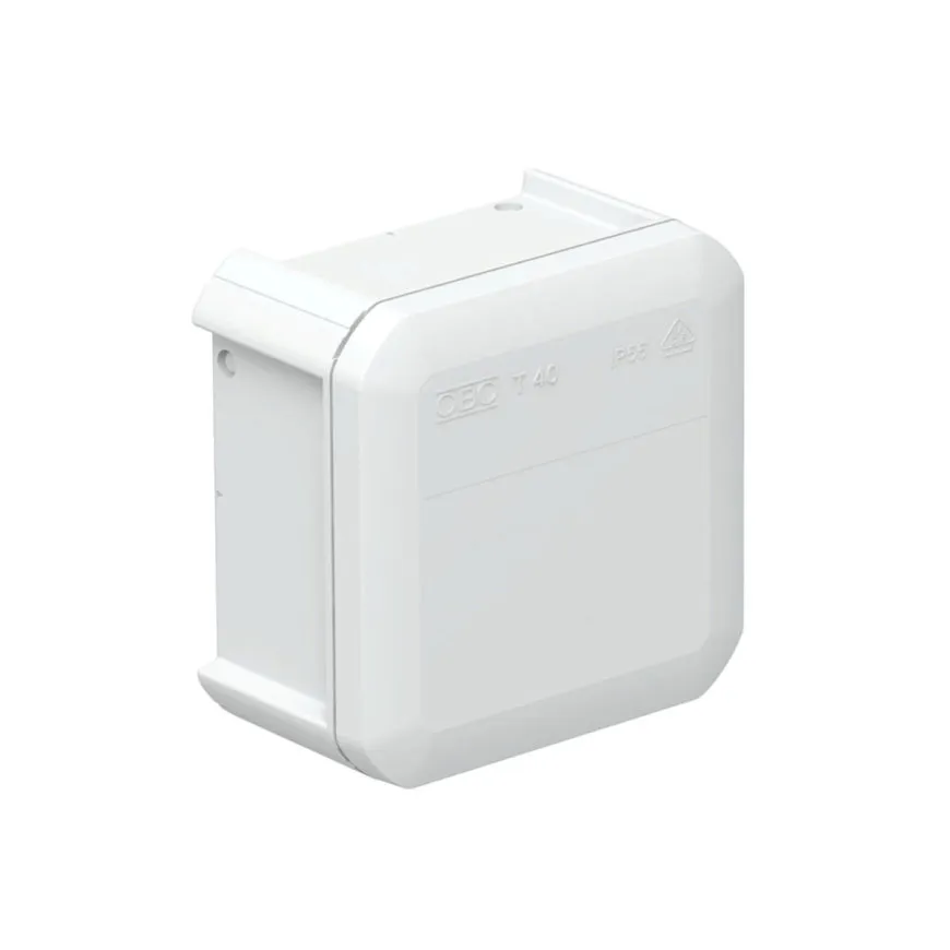 kabeldoos T40F - 90 x 90 x 52 mm, IP 55, 500V