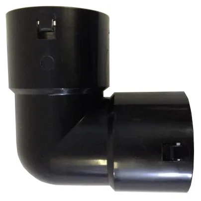 Drainage bocht 90 graden 100 mm