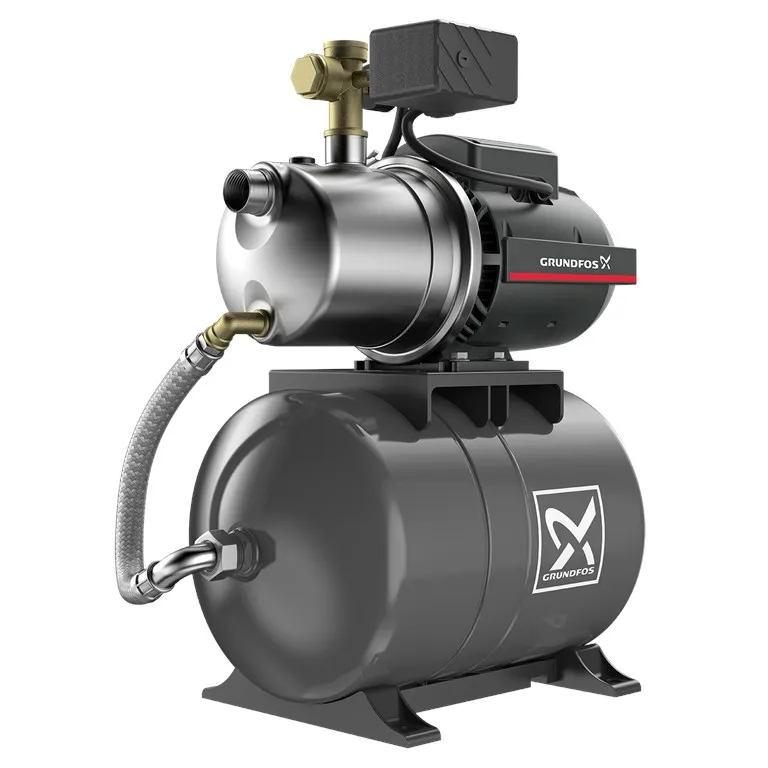 Grundfos JP 4-54 PT-H beregeningspomp | 20 liter drukvat