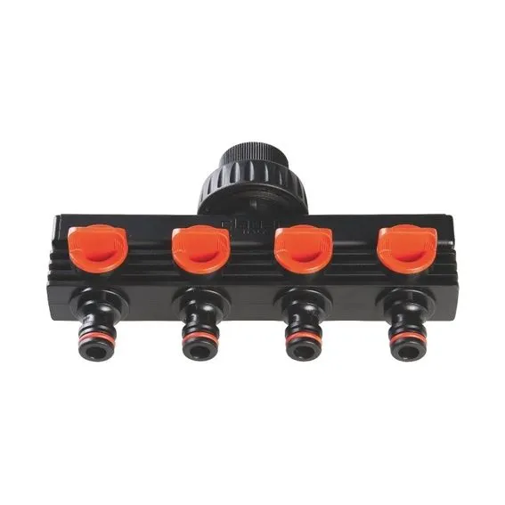 Claber Verdeelstuk 4-weg - 3/4" binnendraad