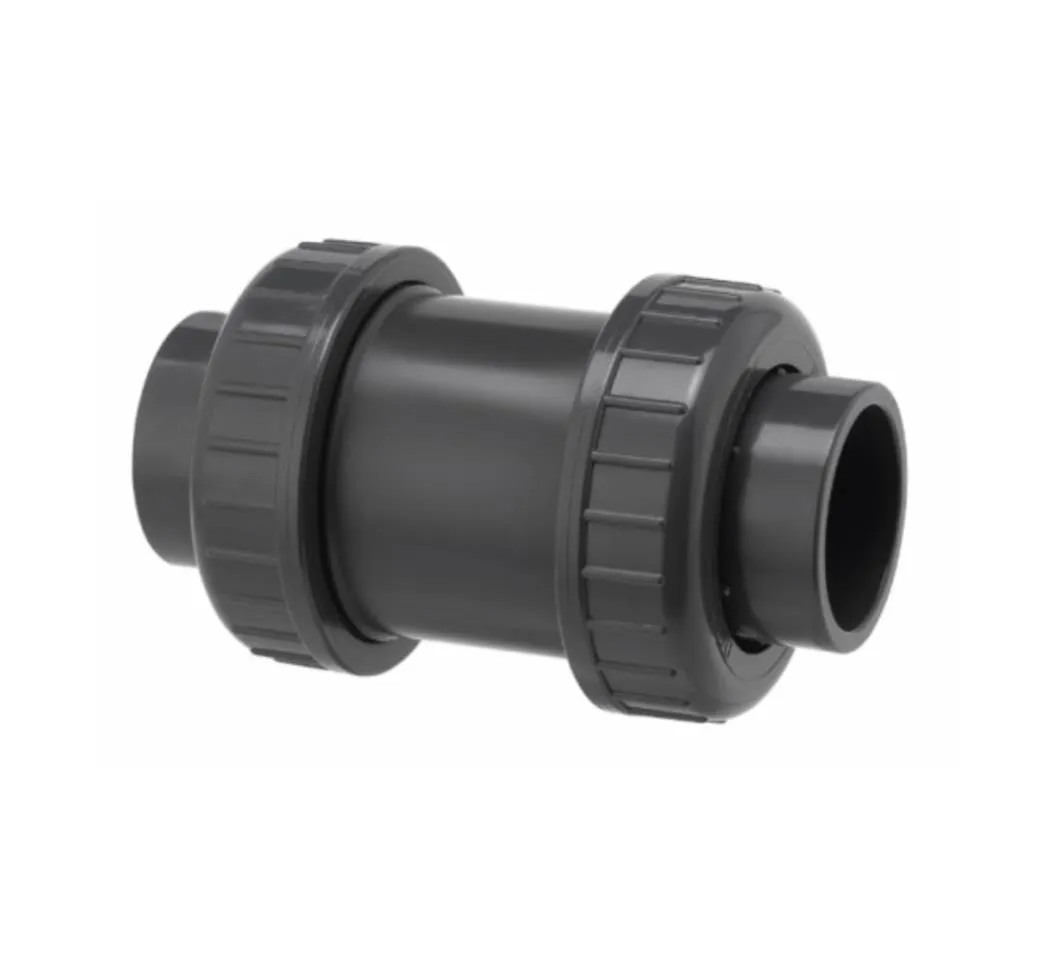 VDL PVC terugslagklep 110 mm - RVS veer / PN10