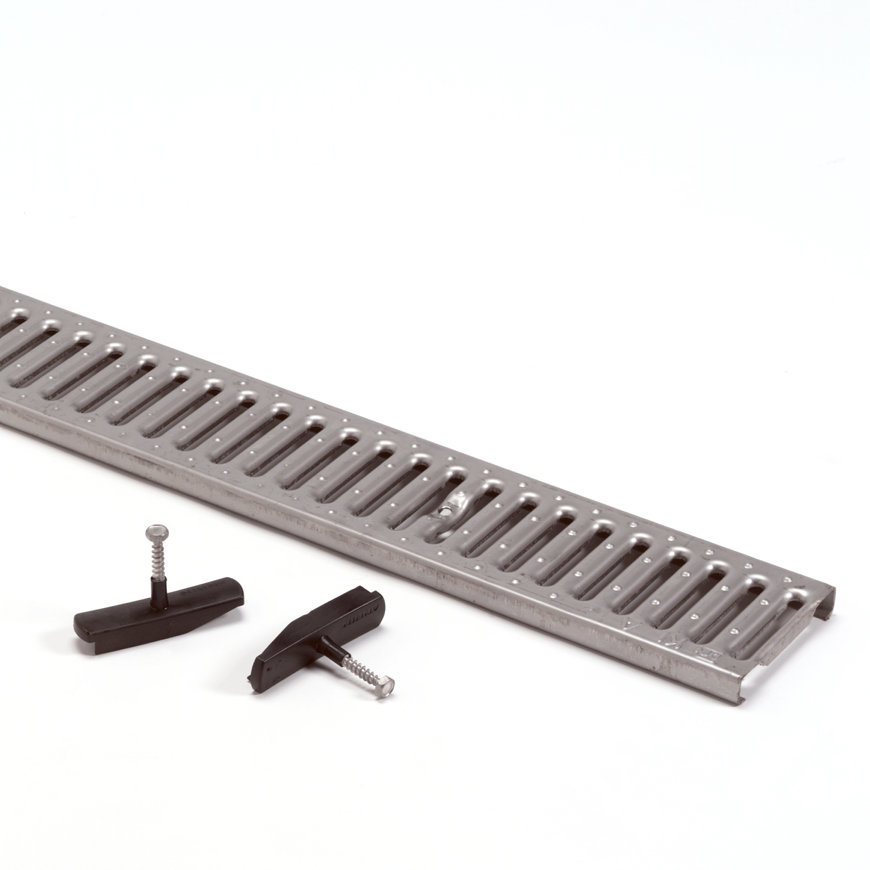 Anrin sleufrooster gegalvaniseerd type KE-100 met TwistLock Klasse A L = 100 cm