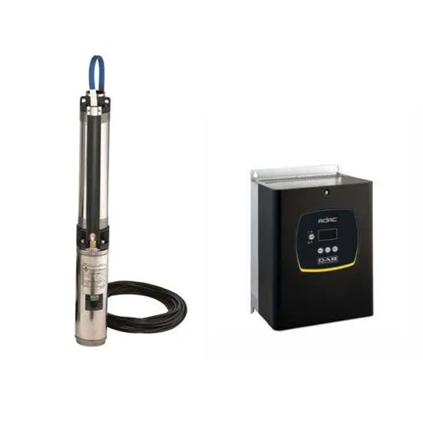 DAB S4 3/9 0,75HP KIT T400/50 4OL bronpomp set & DAB ADAC frequentieregelaar T/T 3,0 AC