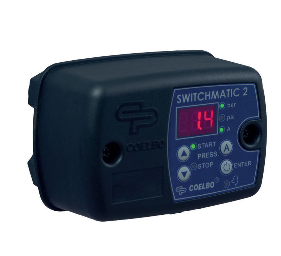 Switchmatic 2 drukschakelaar 230V, max 1.5 kW | 2 PK