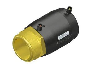 Plasson Elektrolas overgangskoppeling 32 mm x 1/2" - messing bu.dr.